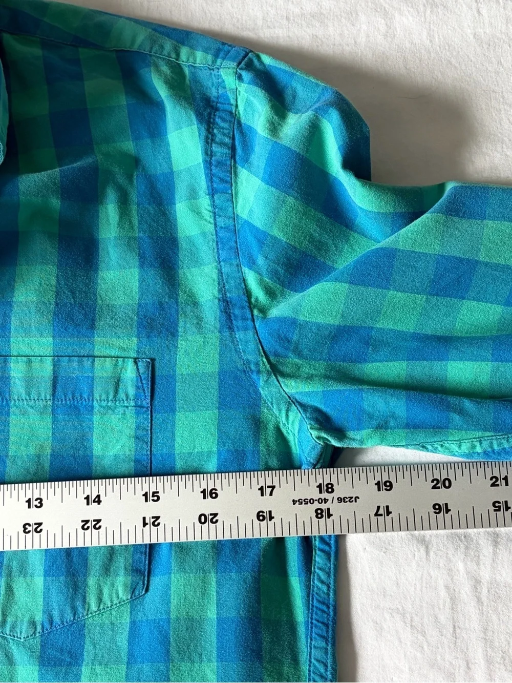 J. Crew Flex Wash Dress Shirt Slim Fit Plaid Button Up Long Sleeve Mens Sz S